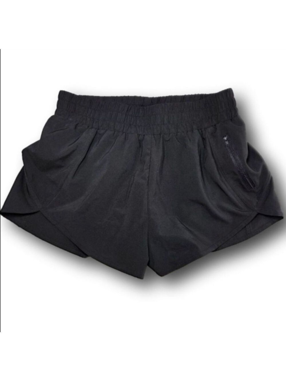 Women's Unbranded Black Athletic Shorts L